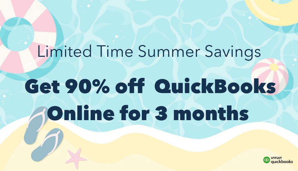PoshConcepts's tweet photo. 🔥 Summer sale alert! Get 90% off QuickBooks Online for 3 months, but this deal won't last. Sign up using my exclusive link before August 27th: #QuckBooks #OnlineSoftwareSale #afiliatelink https://t.co/mBcJwmV8X9 https://t.co/TFEuVrvM1U