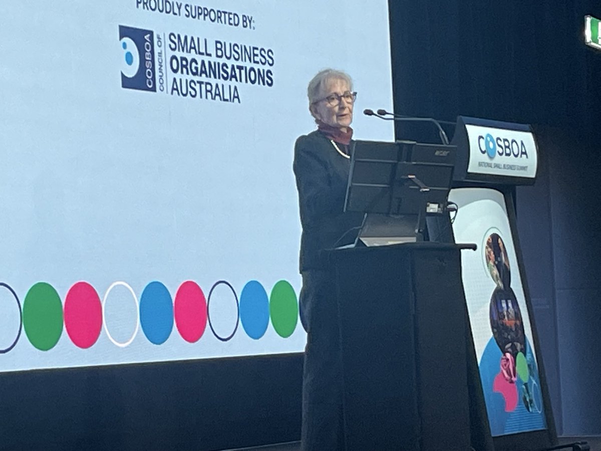 cecbuzz's tweet photo. Every hour spent on red tape is an hour not spent on servicing customers -Janelle Saffin MP. #redtape #cosboa2026 @COSBOA https://t.co/kmWREaxSMr