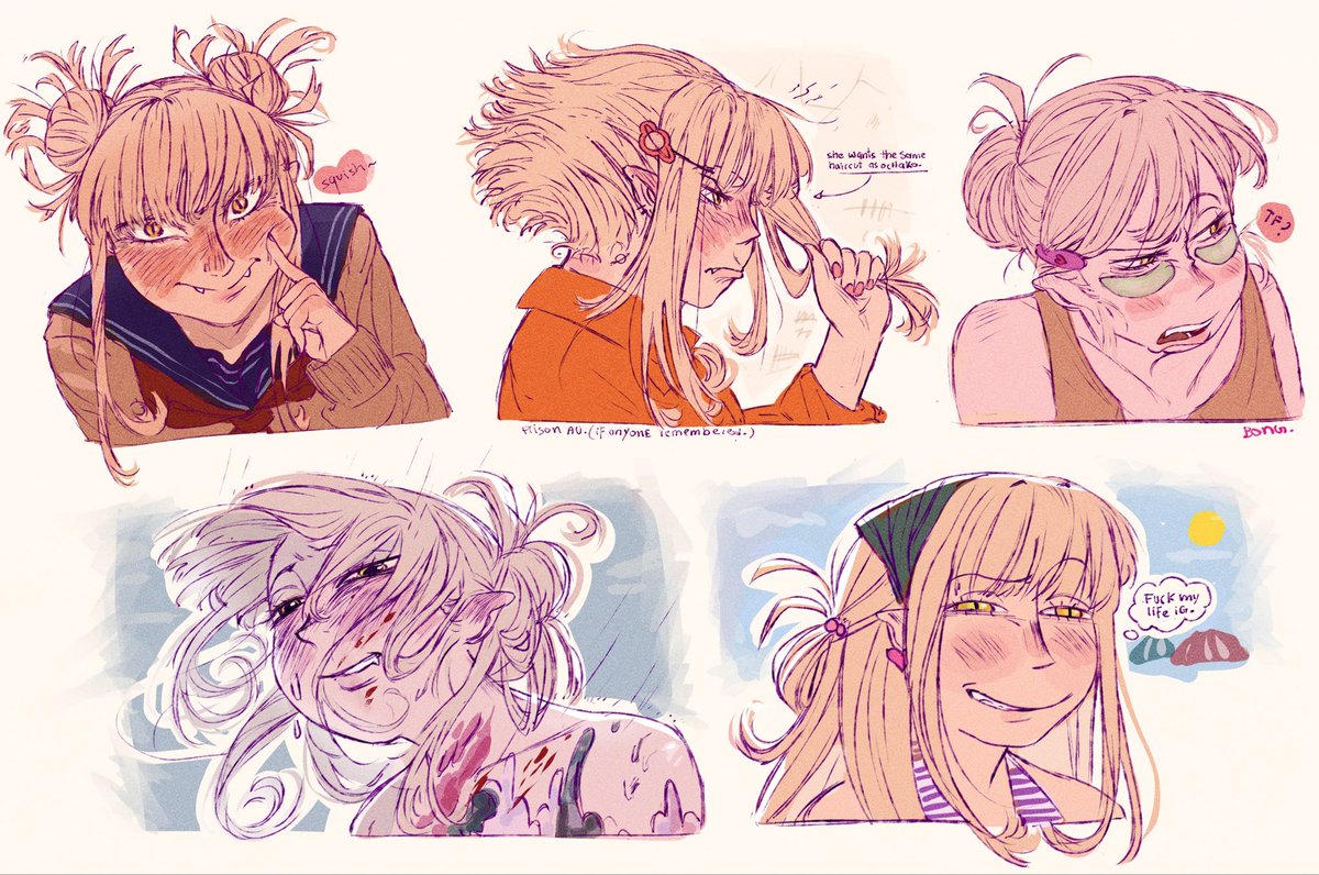bongatay's tweet photo. one year after and i did not forget toga version i promised to yall #togahimiko #bnha https://t.co/TUBLtcwPi2