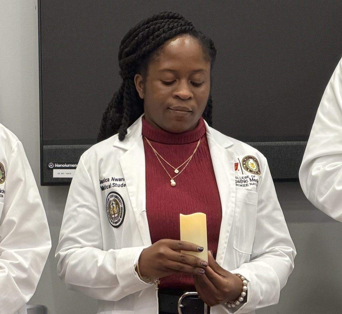 drbray's tweet photo. Today, we honored the extraordinary individuals who donated their bodies to advance #MedEd. Their final gift teaches more than anatomy—it inspires compassion, humility, gratitude, &amp; respect🧡🩺

#AnatomyHonoringCeremony #OsteopathicMedicine #OSUMedicineCN
@OSUMedicine https://t.co/6Kr1WflRe3