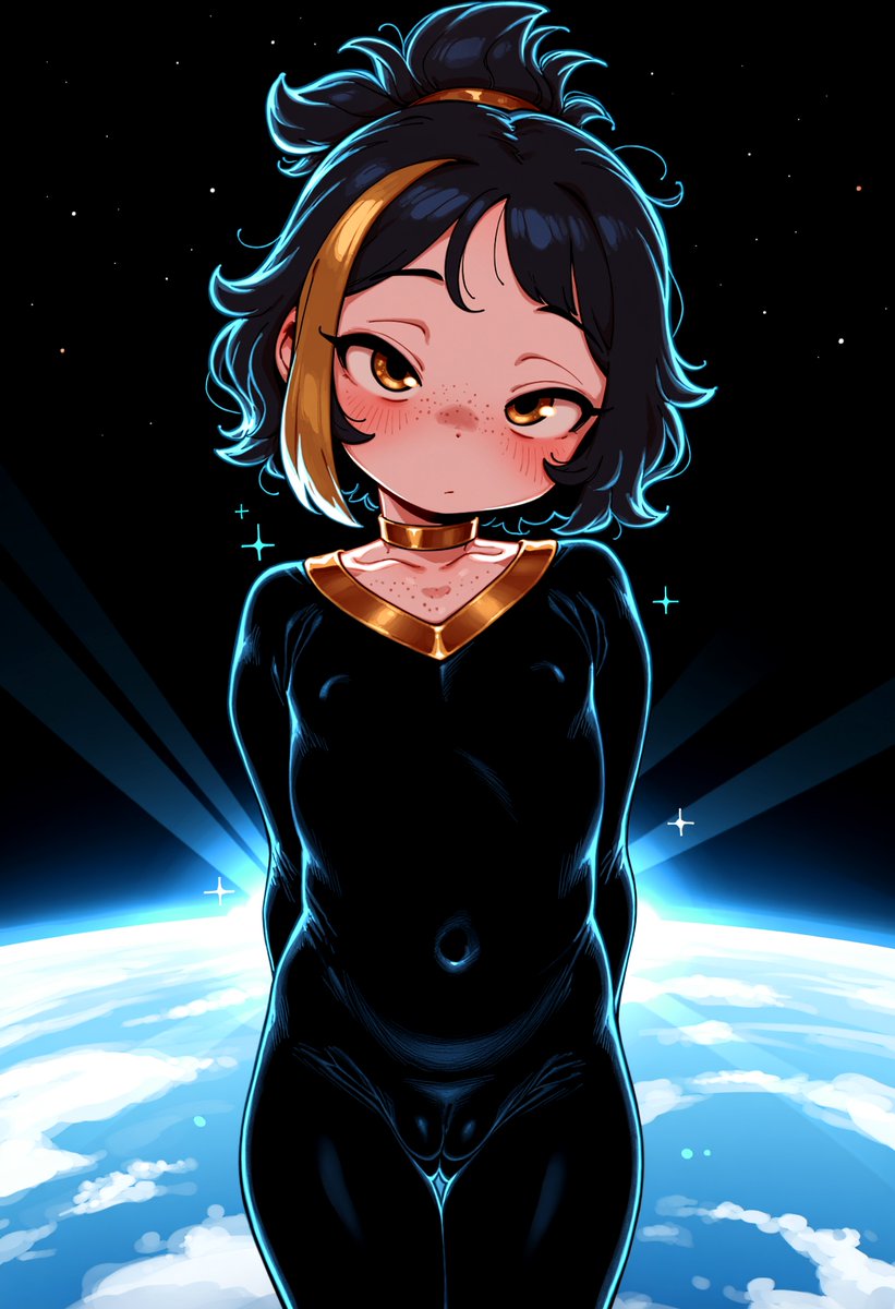 Selph_Destruct's tweet photo. Seems a bit tight
#AIイラスト #AIart #OC https://t.co/a49npD5WgR
