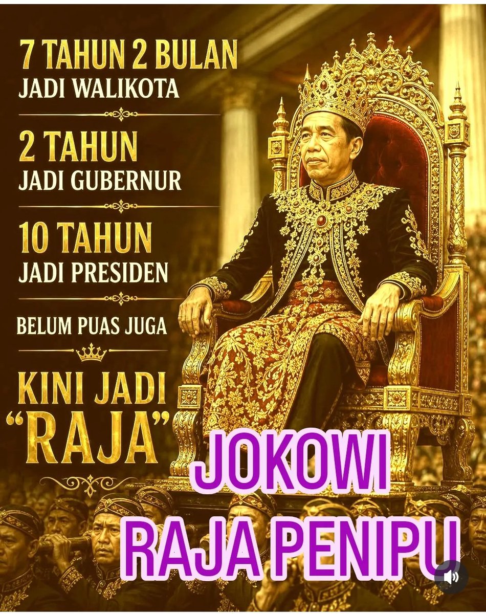 yaniarsim's tweet photo. Raja Nipunegoro @jokowi 
Lulusan @OCCRP https://t.co/eHIZqwcg1L