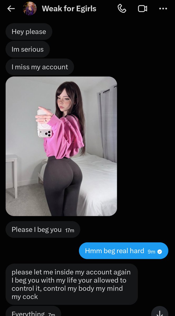 LolEzfun's tweet photo. @Pathetic_L4lxq wants his account back  so bad what do we say #nsfwtwt #nsfw #accountplay #cuck https://t.co/ajPiRCyqY6