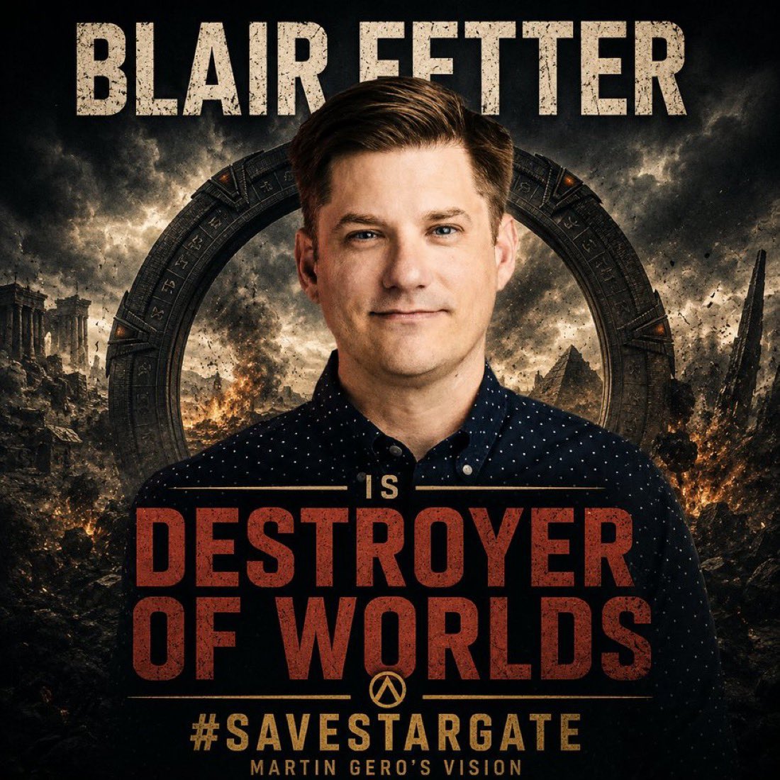 Geek_Roberts's tweet photo. After 2 months of silence from @AmazonMGMStudio amid mass outcry from fans we still don’t even have an official statement.  Rather than talk to fans they have instead decided to block them and hide their replies on posts. Amazon has zero concern for customers. #SaveStargate https://t.co/a3JPmzexAT