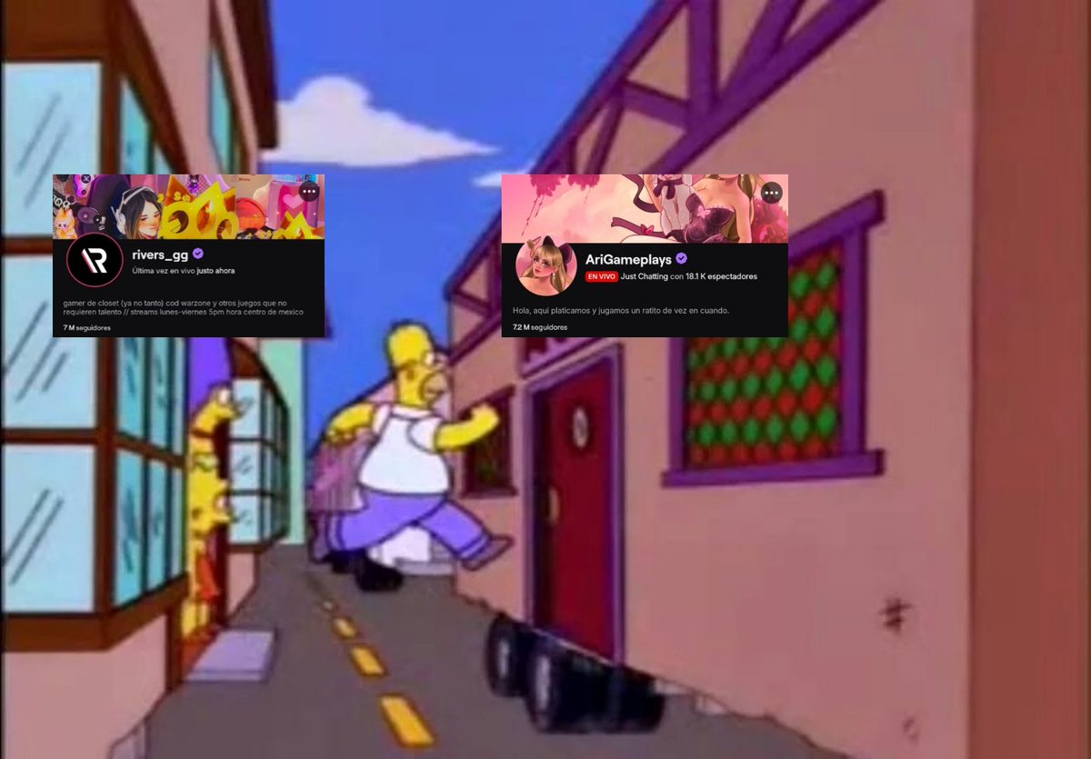rubqckity's tweet photo. la mayoría pasamos del stream de rivers al de ari de una jaksja somos esto https://t.co/c65SlDTyBy