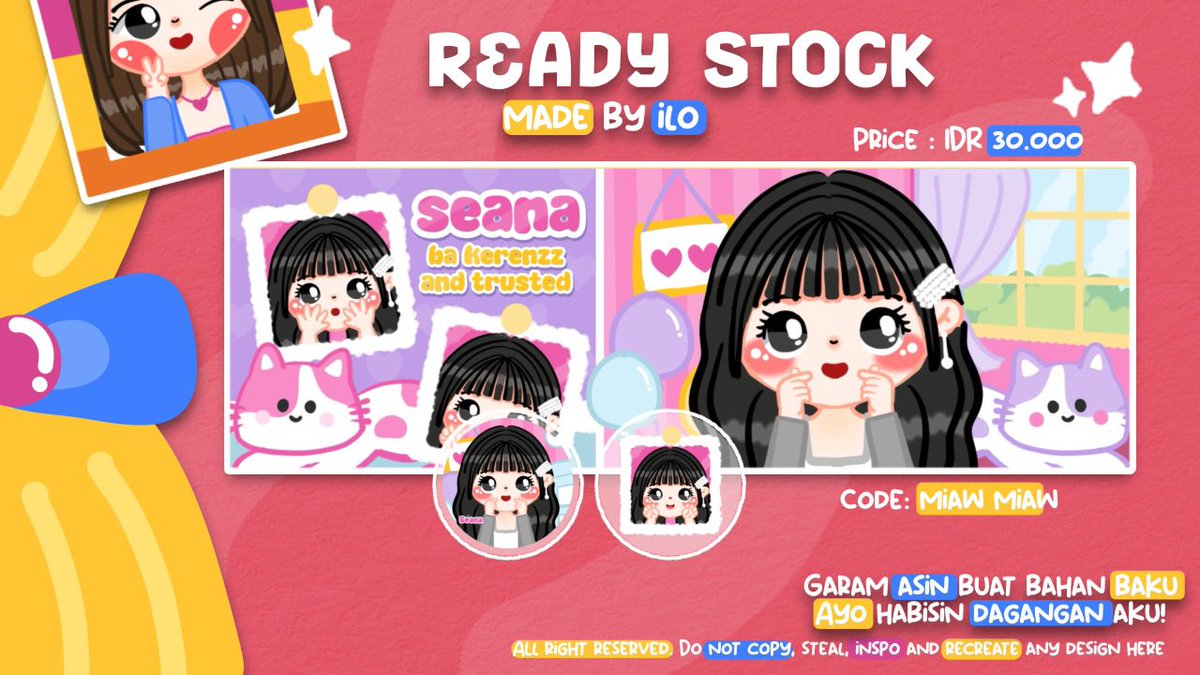 toko_ilo's tweet photo. Help RT is very appreciated 🤍

💙 JUUN H2H Ready Stock Chibi 💙
A little cute chibi of JUUN is now available! 🫶 ✨ Free retext 💸 Price on picture
Feel free to DM if you're interested! 😋
thank you👀🫶🏻

#bealanja https://t.co/zYVhC5Udvb
