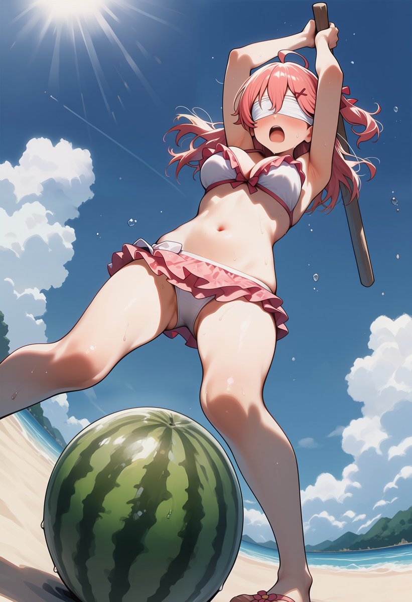 nyny_fanAI's tweet photo. 夏！水着！さくらみこさん
#AIart #AIイラスト https://t.co/pWBYMLnauL