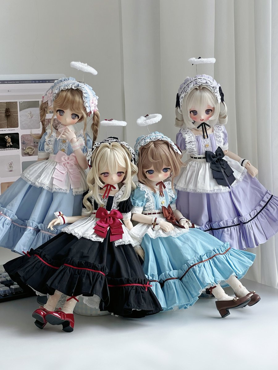 StudioYurara's tweet photo. 𓂃𓈒𓏸 新作販売 𓂃𓈒𓏸

リボンティータイム（1/4サイズ）☕️

【販売開始】
2026年8月8日（土）20:00〜（JST）

【キャンペーン】
フォロー＆❤️いいね＆🔁RPで応募完了！

抽選で1名様に
「リボンティータイム」が
50%OFFで購入できるクーポンをプレゼント🎁

たくさんのご参加をお待ちしております🫶🏻

#ドール服 #MDD #MDDはいいぞ #yurara服