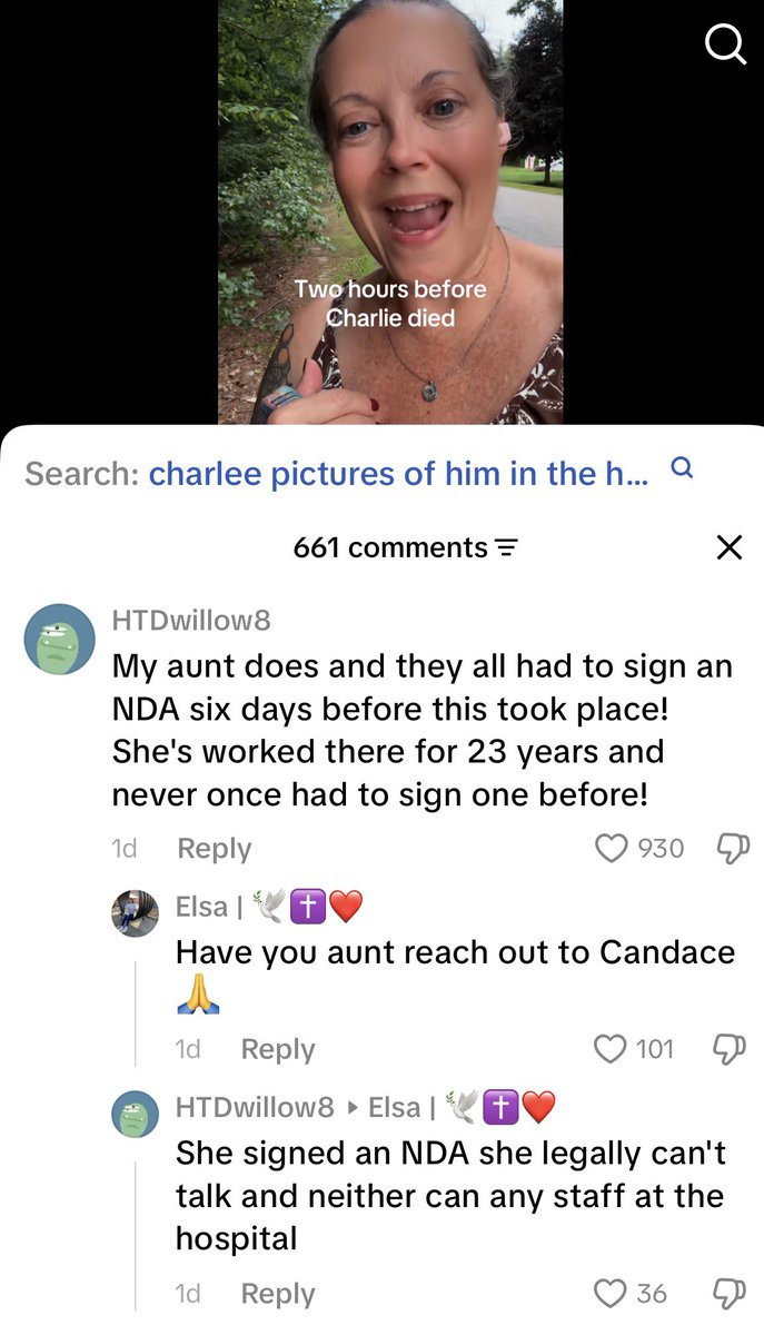 wishabirchwood's tweet photo. I just ran across this video on TT and she was asking why there was no hospital staff talking, and saw this comment. 6 days before the incident? If this is true that’s crazy 🧐 https://t.co/UhOFcBtvm7