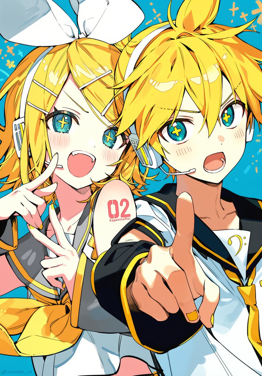 cocotte_ai's tweet photo. #鏡音リン #鏡音レン 🧡💛✨　　　　　　　　　　　　　　　　　　　　　　　　　　　　　　　　　　　　　　　　　　　　　　　　　　　　　　　　　　　　　　　　　　　　　　　　　　　　　　　　　　　　　　　　　　　　　　　　　　　　　　　　　　　　　　　　　　　　　　　　　　　　　　　　　　　SFW illustration