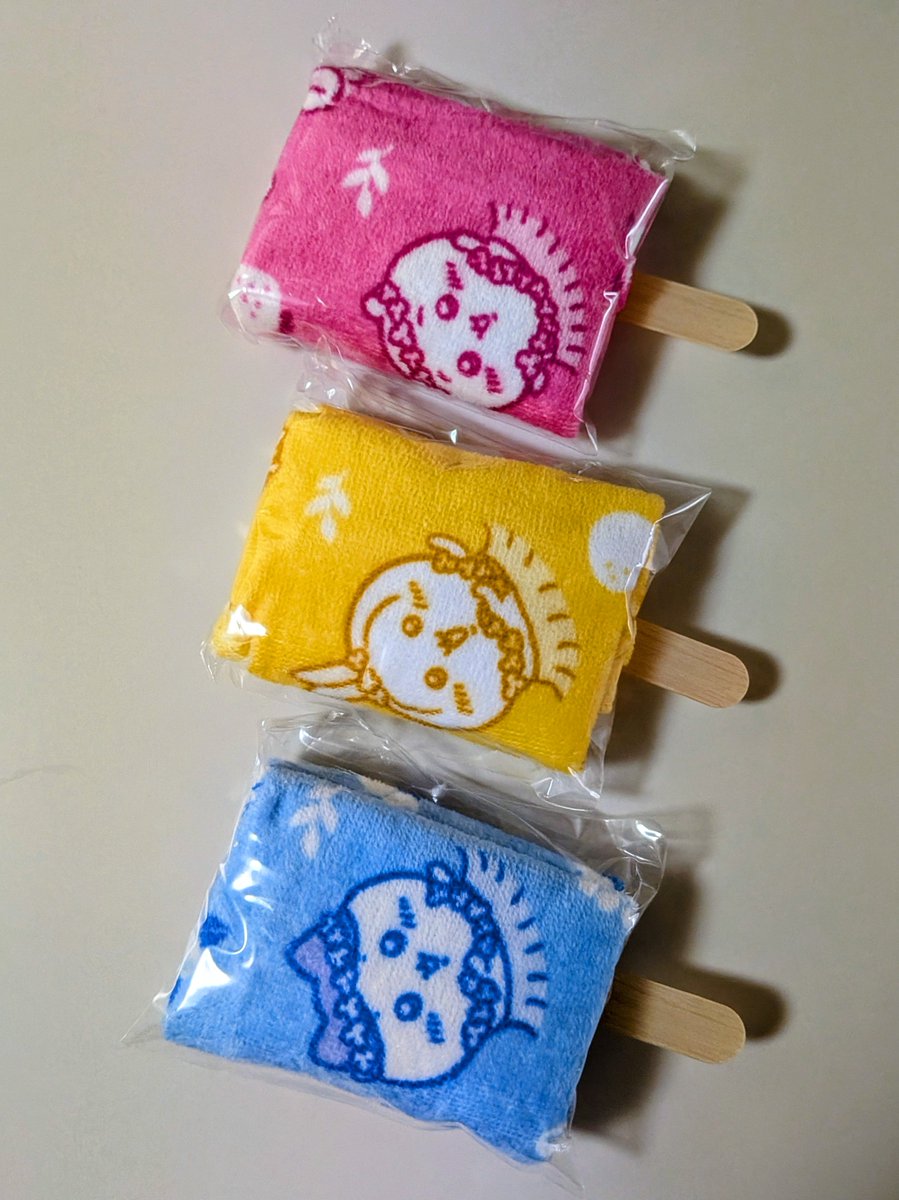 sky_nana_01's tweet photo. ちいかわのフルーツタオル🩷
めっちゃ可愛い〜〜😍🩷 https://t.co/Kt8NGzKLLj