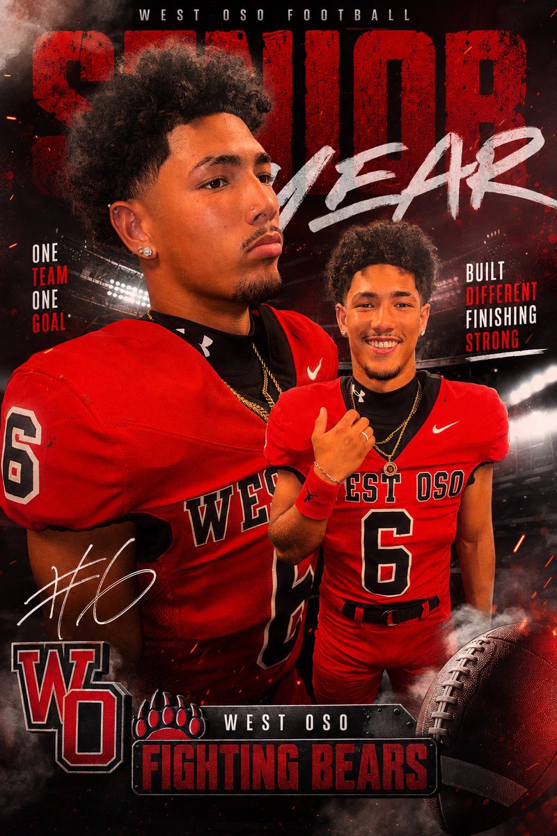 kayden_dufour's tweet photo. The little kid with a dream is still here… just bigger, stronger, and hungrier. Senior year…it’s time to finish the story. ��️🐻
#Big6 #WestOso #BuiltDifferent #AGTG #OneTeamOneGoal https://t.co/khZrliymBy