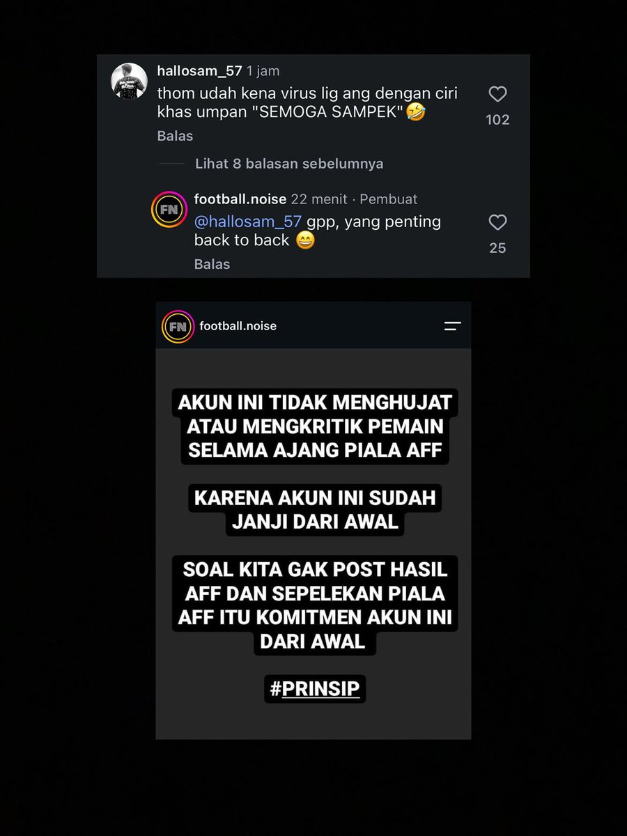 iqbalunitedarmy's tweet photo. Akun provokatif muncul lagi, kembali menyudutkan 1 club, yakni persib, gara gara kekalahan timnas semalam, terlihat dari postingan akun tersebut dan lagu yg di pilih, serta komen yg tidak menunjukan sikap netralitas.

Kalo emang harus salah salahin, kita juga bisa salahin pemain club mana yg jelas bikin semua goal terjadi tadi malem tapi kita tidak memilih langkah itu.

Kenapa persib yg selalu jadi sasaran ketika timnas mengalami kekalahan? Goblog!