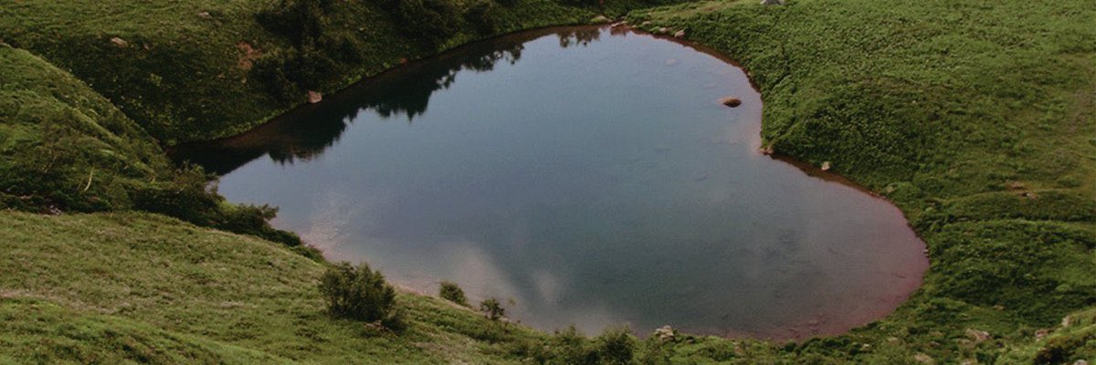 GaiaSerenity's tweet photo. heart-shaped lake https://t.co/pnoS9AYzEC