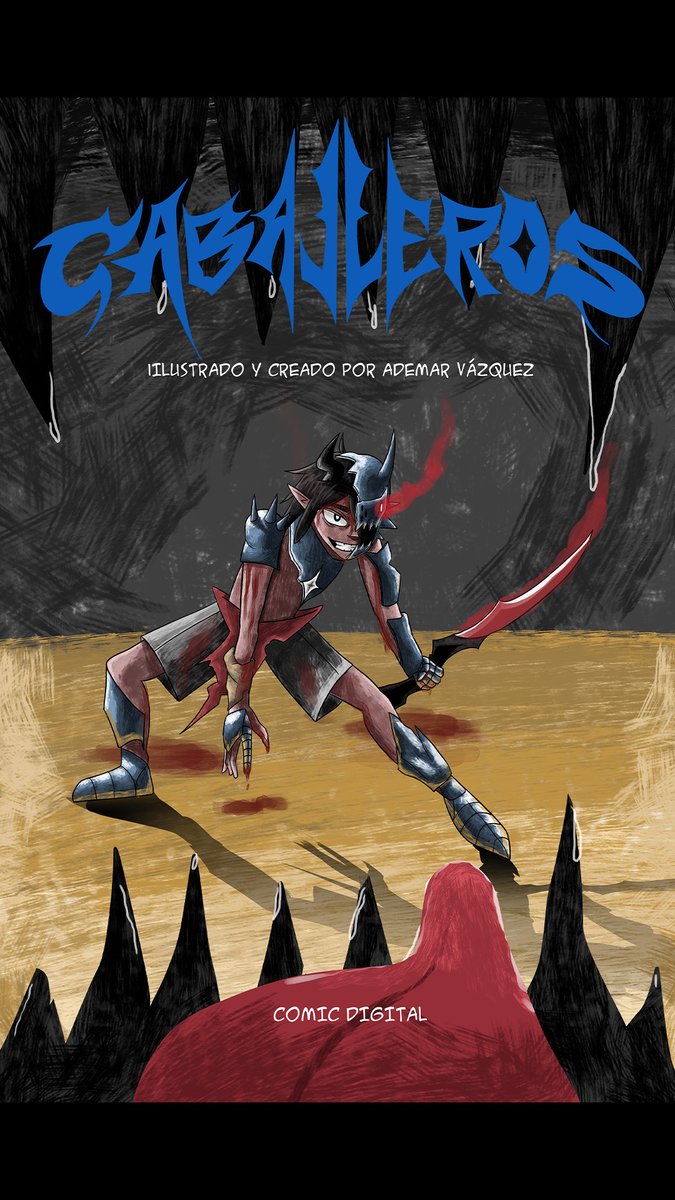 SkinOfLamb's tweet photo. Portada de un comic digital que hize hace tiempo #comic #manga #anime #comicweb https://t.co/BnuXhWXhSH
