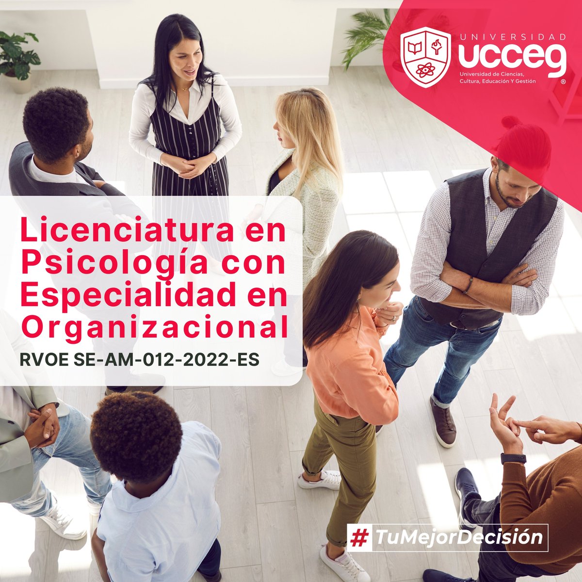 UCCEG's tweet photo. 🧠 El talento humano es el motor que impulsa a las organizaciones.

🎓 RVOE | 🌐 100% en línea
🚀 Forma parte de la transformación de los espacios de trabajo.

📲 Solicita más información: 312-106-55-04 https://t.co/YvbuKZ8SYE