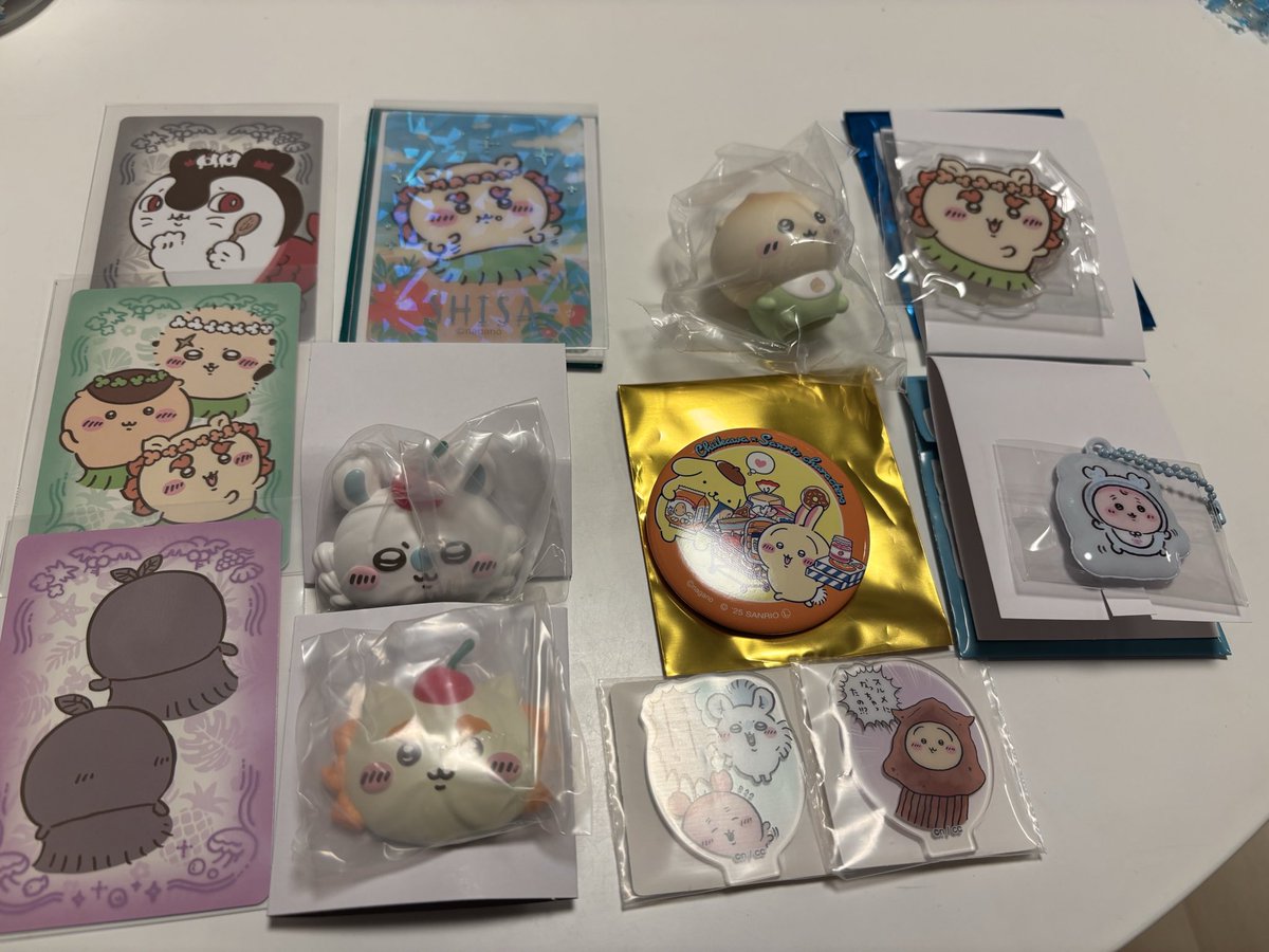 fuu0301chan's tweet photo. 【交換/譲渡】  ちいかわ　交換　グッズ交換　カード交換　クリアカードコレクション　ウエハース

譲
画像の物

求
ちいかわ単体の物（何でも検討します🙇）

宜しくお願い致します！
郵送希望です！ https://t.co/bF3AmcSaLh