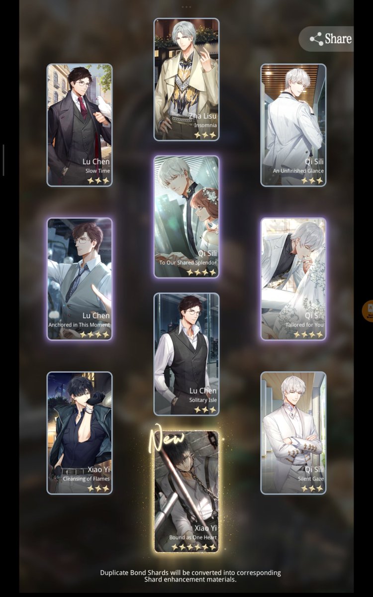 simpforiikemen's tweet photo. Akhirnya 20 pulls dapet Xiao yi 😆 https://t.co/NUQ8PxVFEh