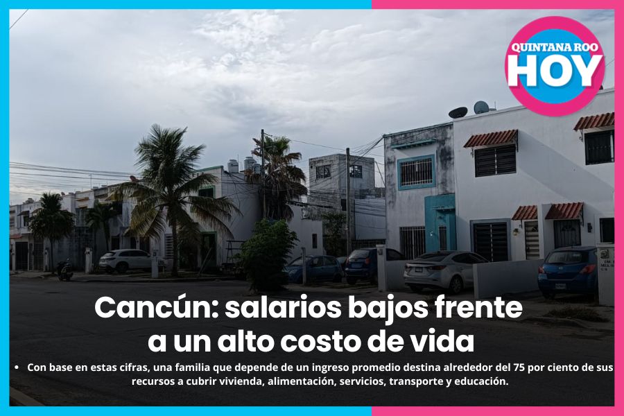 QuintanaRooHoy1's tweet photo. #Portada 🏝️💰| Cancún presume cifras récord en turismo, pero miles de trabajadores enfrentan una realidad muy distinta.
https://t.co/a8CLOxg8qj
#Cancún #QuintanaRoo #Economía #CostoDeVida #Salarios #Vivienda #Turismo #Trabajadores #Infonavit #Empleo https://t.co/iLt7eQLHgw