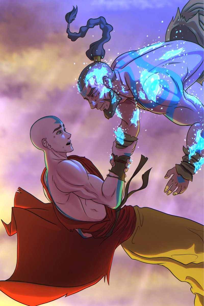 F0XMASK_AI's tweet photo. Air nomads are formed from the mist. #avatar #fanart #illustration https://t.co/S8EthdOd0G