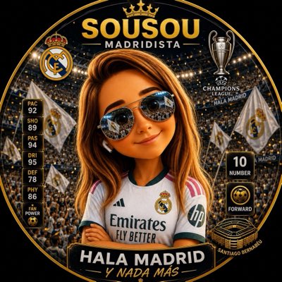 SousouRM11's tweet photo. Everyday is blessing to be a Real Madrid C.F. 👑👑 fan 🙏🏽🤍
#SoccerGirl 😎😎 #RealMadrid 👑👑 #RealFootball ⚽️⚽️ #Madridistas 🤩🤩 #RMFans 🙌🏽🙌🏽 #RMCF ❤️❤️ #HalaMadrid ⚪️⚪️ #HalaMadridYNadaMas 🤍🤍
#MadridistaHastaLaMuerte 🥰🥰#YouGotThis 💯💯#SousouMadridista 🦁🦁 https://t.co/ff09rN2DZT