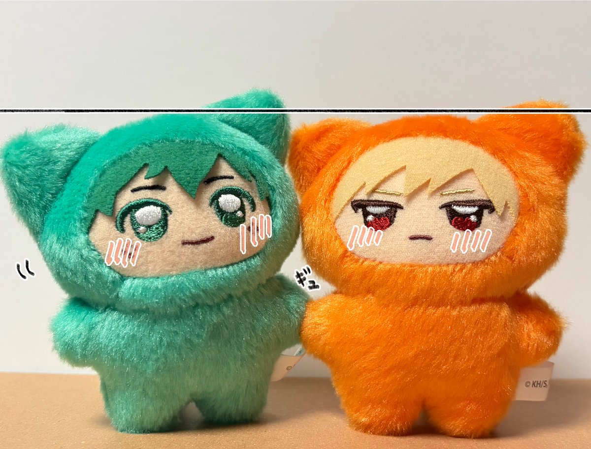 pocha7origin's tweet photo. ちみようこそ💚🧡
首傾げてる🥦くんと少し小さめの💥っちゃん💕…( ◜ཫ◝ )و✧ https://t.co/0amVwfQaUk