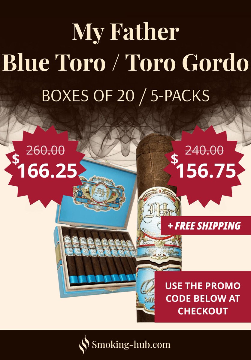 CigarDealHunt's tweet photo. Fivers, My Father Blue, Liga PRivada 9, CAO boxes, AJ Fernandez, Ave Maria, Los Statos and more - link in bio. https://t.co/3bANP1wbY3