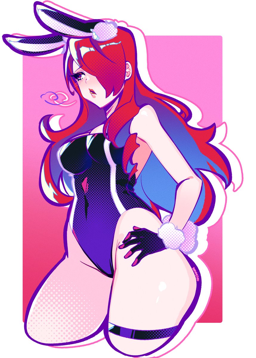 karumi_jpg's tweet photo. A simple Mitsuru bunny to fill everyone's heart with joy https://t.co/h0gEU9Te2z