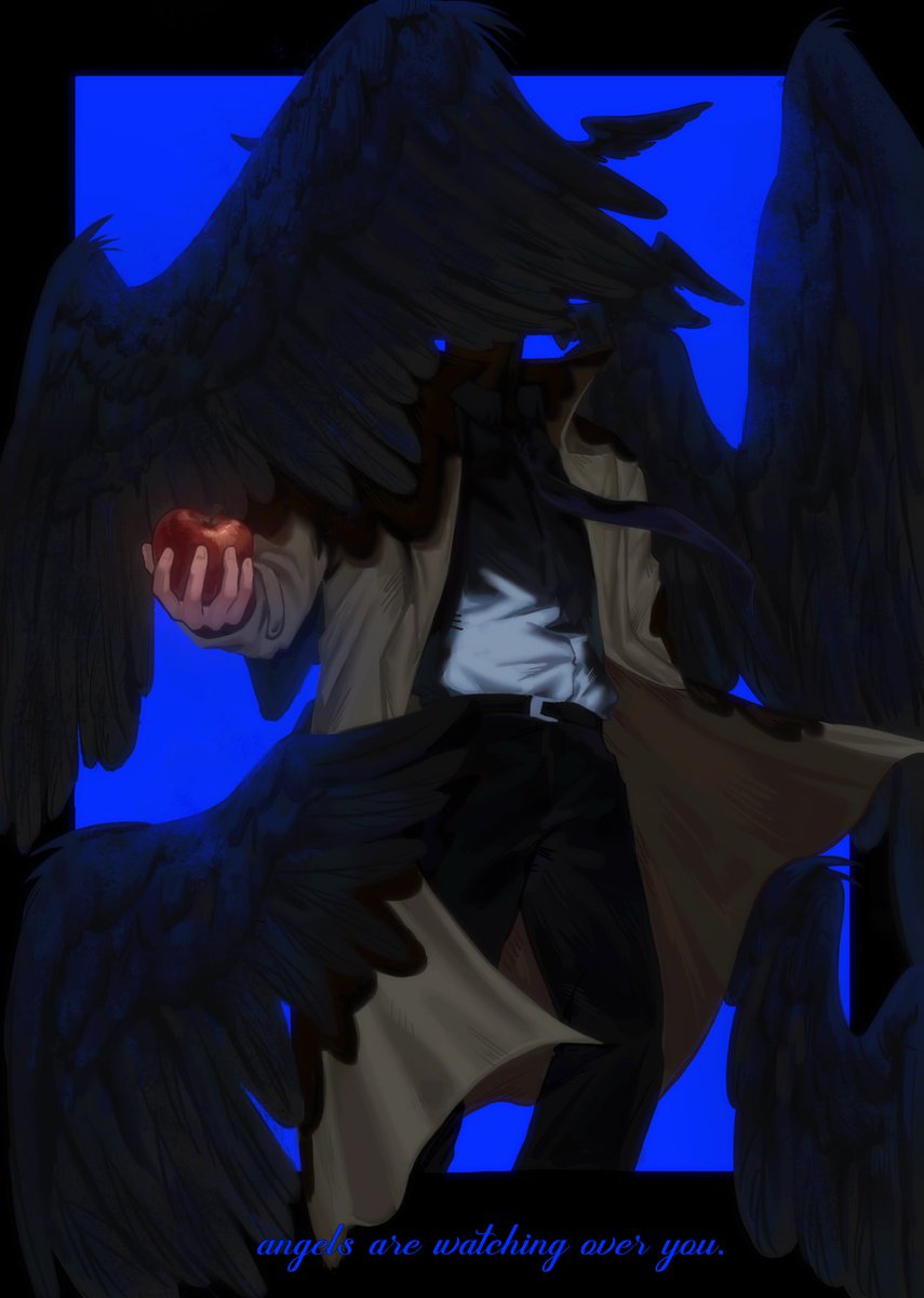 ruinyourfate's tweet photo. angels are watching over you #supernatural https://t.co/vFFoSI0mMj