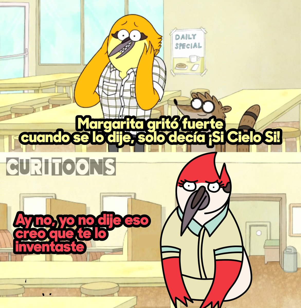 ToonsGrasa's tweet photo. Un curi de Margarita
#CartoonNetwork https://t.co/l6fNr9YF3A