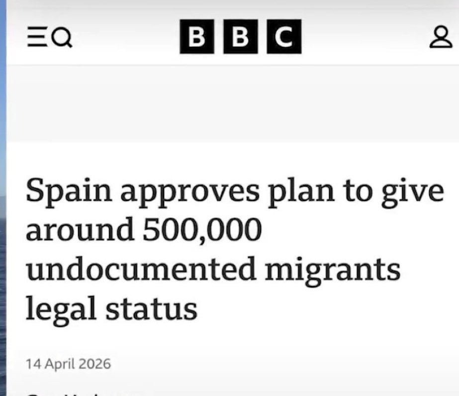 igrish88's tweet photo. Il faut être bête de faire passer ça
et ne pas s’attendre à un tsunami de migrants
#freesebta🇲🇦
#spain_imperialiste 🇪🇸 https://t.co/ajIF2qfVcY