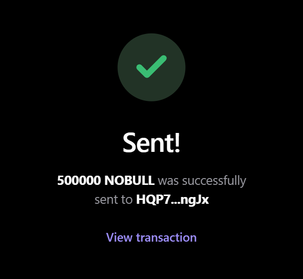 BlindBullNoBull's tweet photo. Claim $500,000 - $NOBULL airdrop for first 500 🔥

Visit: https://t.co/Vp5huvebCG

✅ Follow
✅ RT + Like pinned post 📌
✅ Comments SOL address + RT ♻️

Every wallet gets 125,000 $NOBULL 🪂 https://t.co/Uu8dE6sT6k