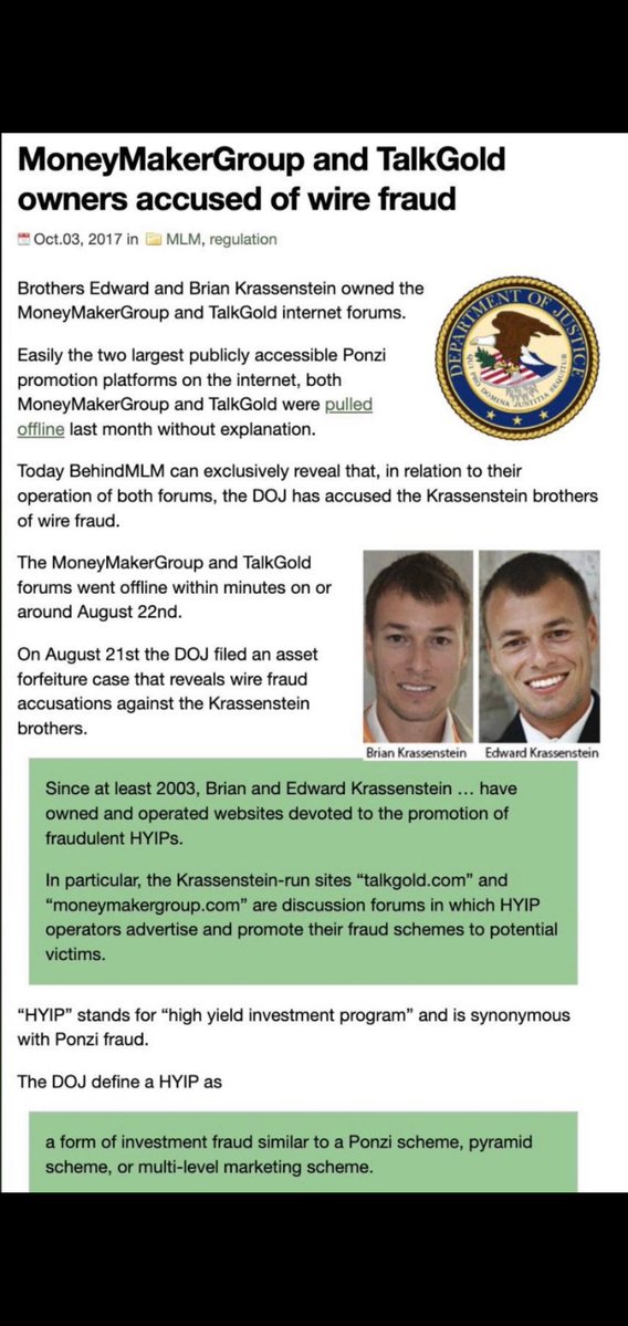 ProofOfEcho's tweet photo. @krassenstein You mentioned SCAMMERS; I'll leave this right here. https://t.co/0CPaeGWx6Y