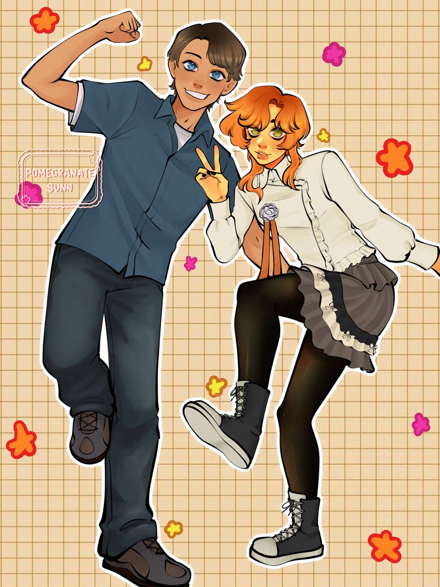 PomegranateSunn's tweet photo. Art trades Part 2 :3c https://t.co/TtAFh8vFzE