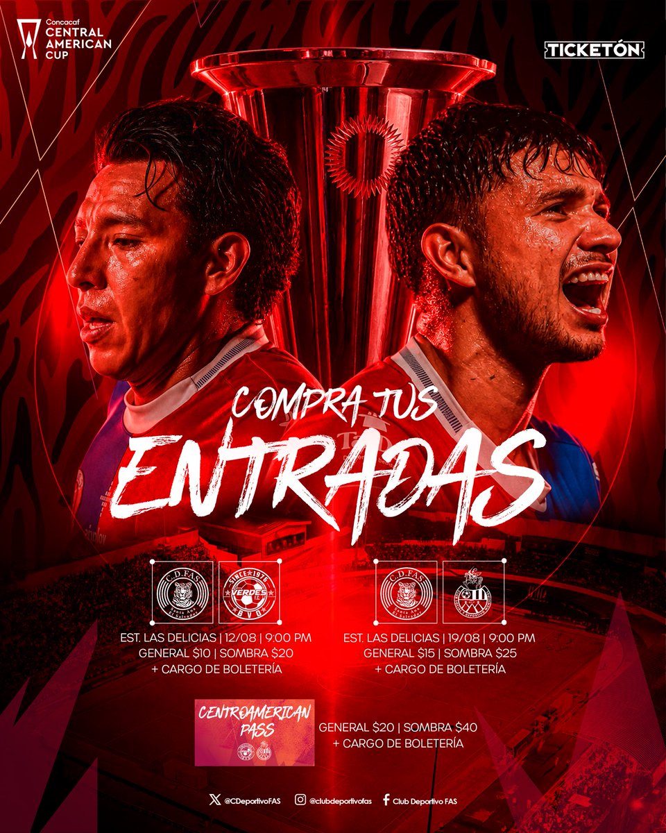 CDeportivoFAS's tweet photo. 𝑬𝒍 𝒔𝒖𝒆ñ𝒐 𝒅𝒆 𝒄𝒐𝒏𝒒𝒖𝒊𝒔𝒕𝒂𝒓 𝒄𝒆𝒏𝒕𝒓𝒐𝒂𝒎𝒆𝒓𝒊𝒄𝒂 𝒍𝒐 𝒍𝒖𝒄𝒉𝒂𝒎𝒐𝒔 𝒕𝒐𝒅𝒐𝒔🫡💪

FAS vs Verdes: https://t.co/JVKVMCBAAd

FAS vs Municipal: https://t.co/vhMrkalxYk

Centroamerican pass: https://t.co/nQbMbFv8Ce https://t.co/xWgzwl5Sn7