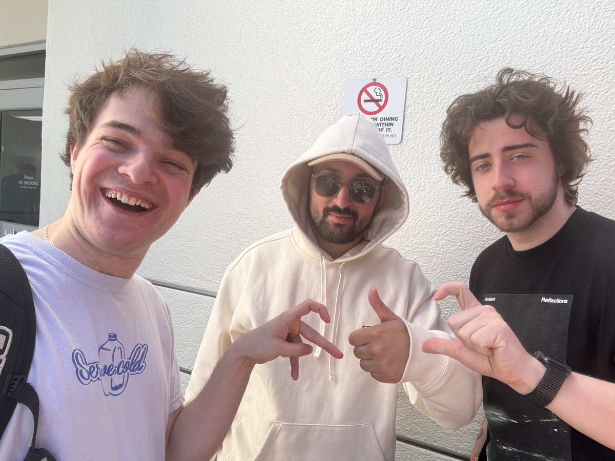 TubboLive's tweet photo. Me with my hungover “straight” uncles that have been dating for 13 &amp; 1/2 years… https://t.co/H2z5ZbFvwY