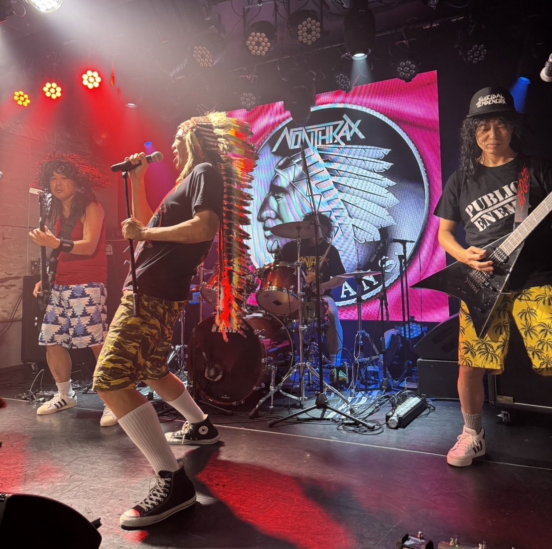 NONTHRAX1's tweet photo. A week from today, August 11th, our band “Nonthrax” will be performing at Roppongi Bauhaus. Hope to see you there !
いよいよ1週間後、8月11日(火・祝)に我ら「ノンスラックス」@六本木ライブ🤘チケット「取置き」絶賛受付中♪ ノンスラックスは2番手「18：30〜」
#Anthrax 
#アンスラックス https://t.co/wDgiV9qhcA
