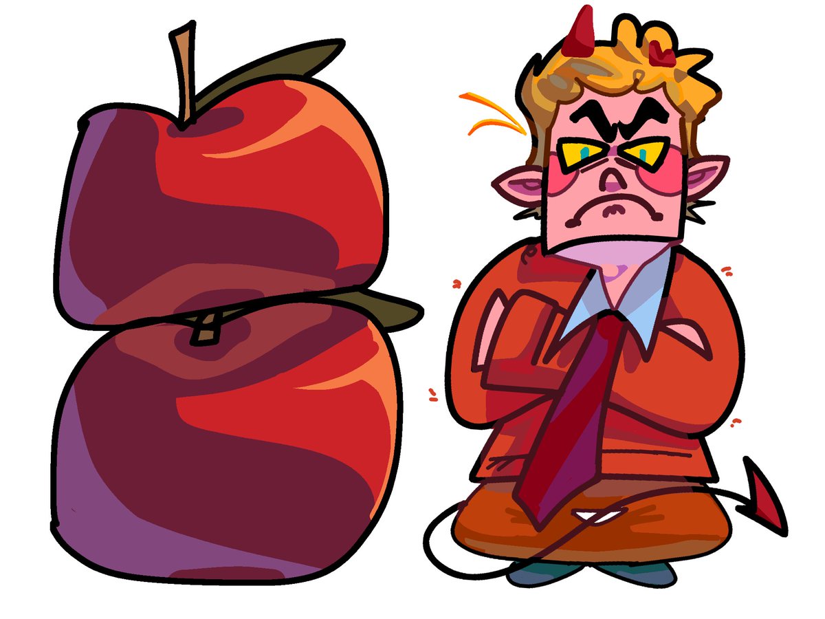 Enemylasnga's tweet photo. DAY 979
TWO APPLES TALL (KINDA) #ctommy #tommyinnitfanart #TOMMYINNIT https://t.co/qudI8OmMCM