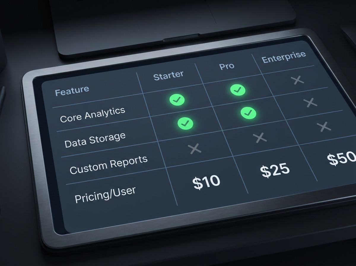 Outreachprohub's tweet photo. Claiming your SaaS is 100% better hurts trust.

Honest comparison tables win deals. 
Acknowledge competitor strengths, show real technical specs, and highlight pricing tiers clearly. 

Objectivity closes buyers. 📊 

#ProductMarketing #SaaS #B2B https://t.co/YzOgkC6TOb