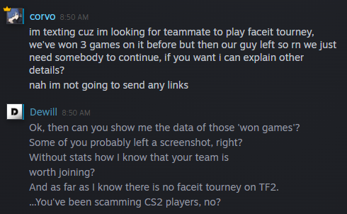 Dewill_o's tweet photo. Scammer are sometimes too stupid lol

...or maybe, they were, all the time. https://t.co/U0lSKpkO8v