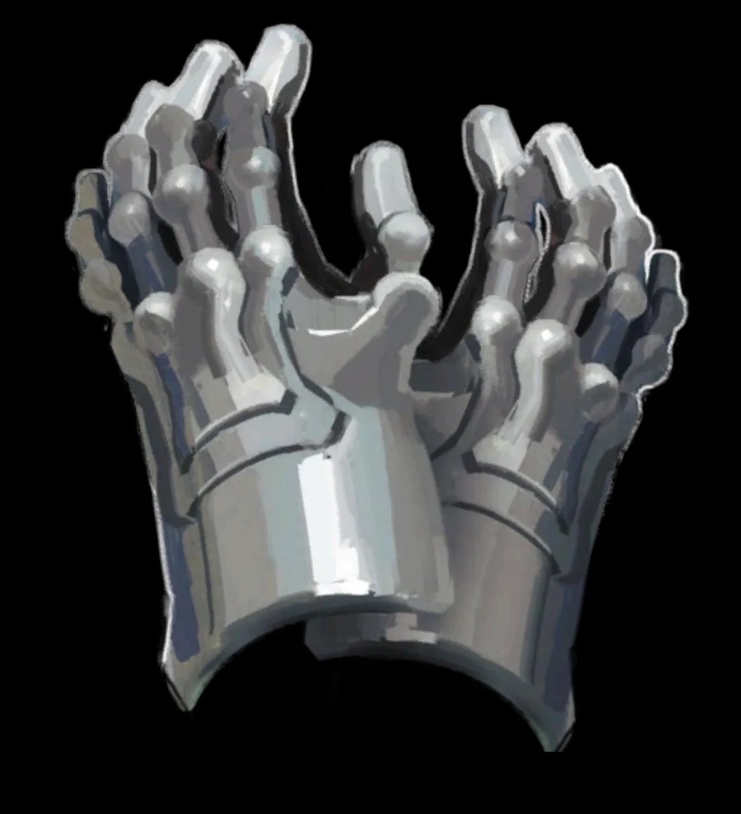 CowboyBravo_'s tweet photo. @McMasterDaily So the Disco Elysium FALN gloves and the gauntlets had a baby? https://t.co/d3a190BGWm