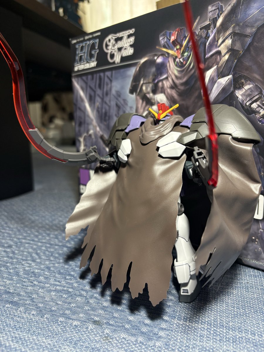 daifather's tweet photo. HGガンダムサンドロック改EW
完成っ！

満足度が中々にして高い！

#ガンプラ
#サンドロック改EW https://t.co/xD6m9TlBbE