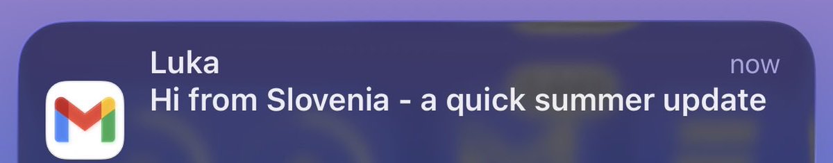 lynziekate's tweet photo. Wow Luka Dončić personally emailed me https://t.co/CUDBmRJPrL
