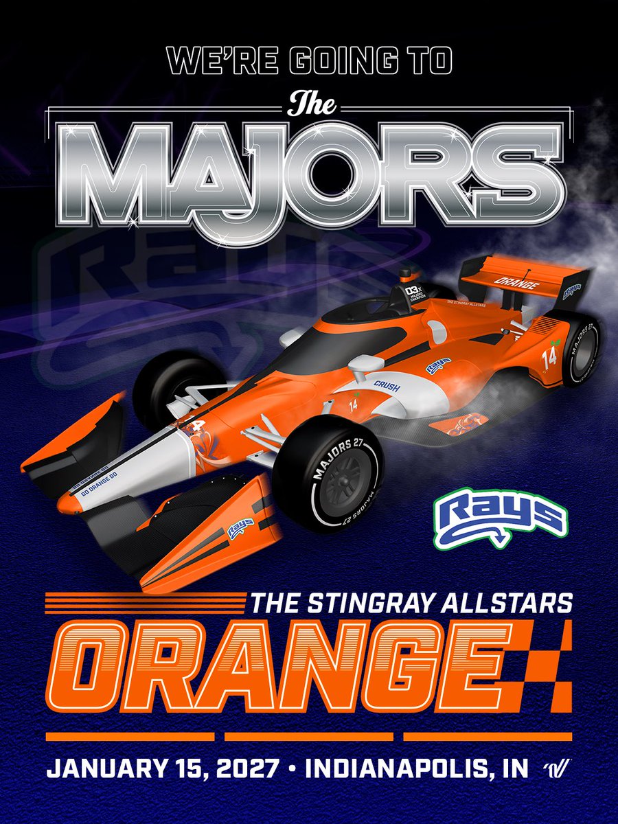 LetsGoRays's tweet photo. Majors called… we answered four times. 🍊🔩🍑💜 https://t.co/5Qjc8J1FY9