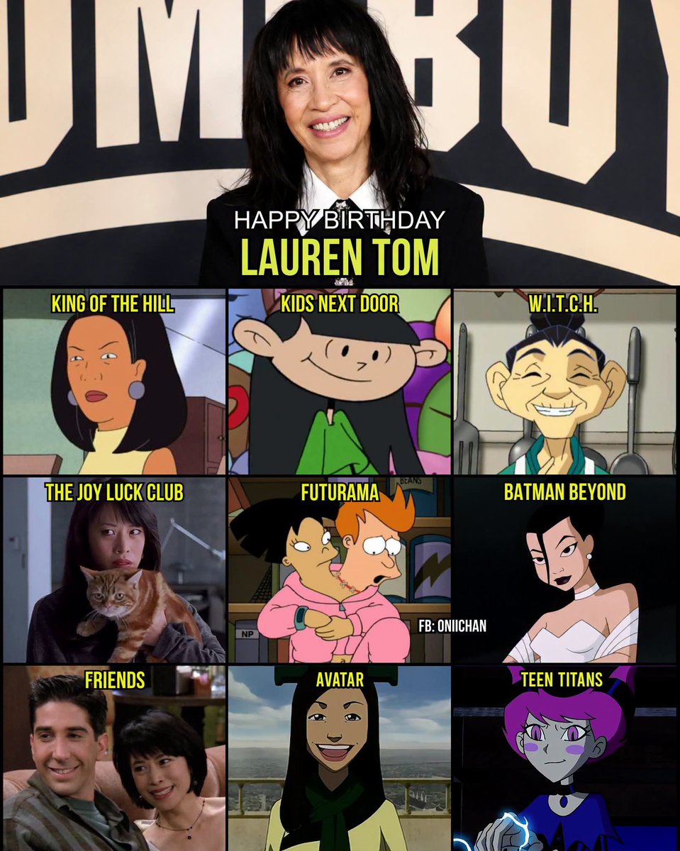 oniichanph's tweet photo. Happy 65th birthday to the legendary Lauren Tom! 🥳

Many fans heard Lauren Tom’s voice throughout their childhood long before they ever learned her name 🎙️

The actress behind Amy Wong, Numbuh 3, Connie and Minh Souphanousinphone, Jinx, Dana Tan, and many more turns 65 years old today. Beyond animation, she also left memorable impressions as Julie in Friends and Lena St. Clair in The Joy Luck Club, proving equally at home in comedy, drama, and voice acting.

Some of her most recognizable roles include:
– Amy Wong — Futurama
– Kuki Sanban / Numbuh 3 — Codename: Kids Next Door
– Minh and Connie Souphanousinphone — King of the Hill
– Julie — Friends
– Lena St. Clair — The Joy Luck Club
– Jinx and Gizmo — Teen Titans / Teen Titans Go!
– Dana Tan — Batman Beyond
– Joo Dee — Avatar: The Last Airbender
– Celia Mack — Andi Mack

From Planet Express and Sector V to Arlen, Ba Sing Se, and Gotham, Lauren Tom’s unmistakable performances have quietly connected an incredible number of beloved worlds 🎂