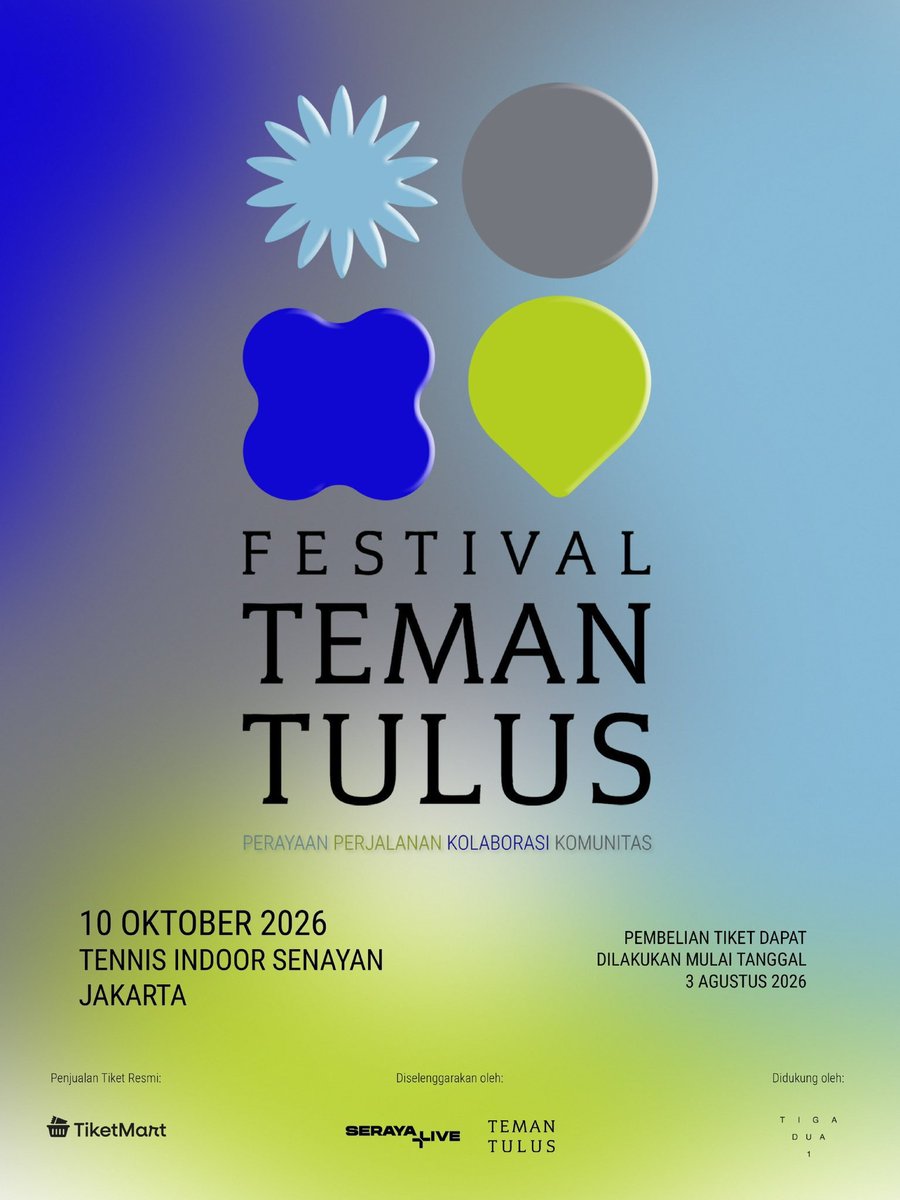 cesytips's tweet photo. WTS AVAIL TO CLAIM FESTIVAL TEMAN TULUS at tennis indoor senayan jakarta !! 

TEMAN TULUS TRIBUN 3tix
TEMAN TULUS FESTIVAL 5tix
TRIBUN TENGAH 2tix
FESTIVAL , TRIBUN KIRI &amp; KANAN 3/sec

bisa cicilan sampe h-1 , f2f meet dom bandung. harga dm yaa with tnc 🫰🏻✨

#TULUS #TEMANTULUS https://t.co/U2Lbym4v2N