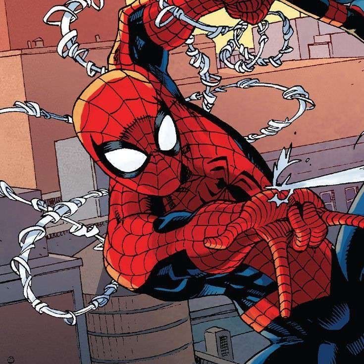 gyjowlw's tweet photo. there should be more fanart of jolyne as spiderman like she's really similar to peter parker she sees the good in people, her life sucks and she's gay https://t.co/q5A7HLGvoJ