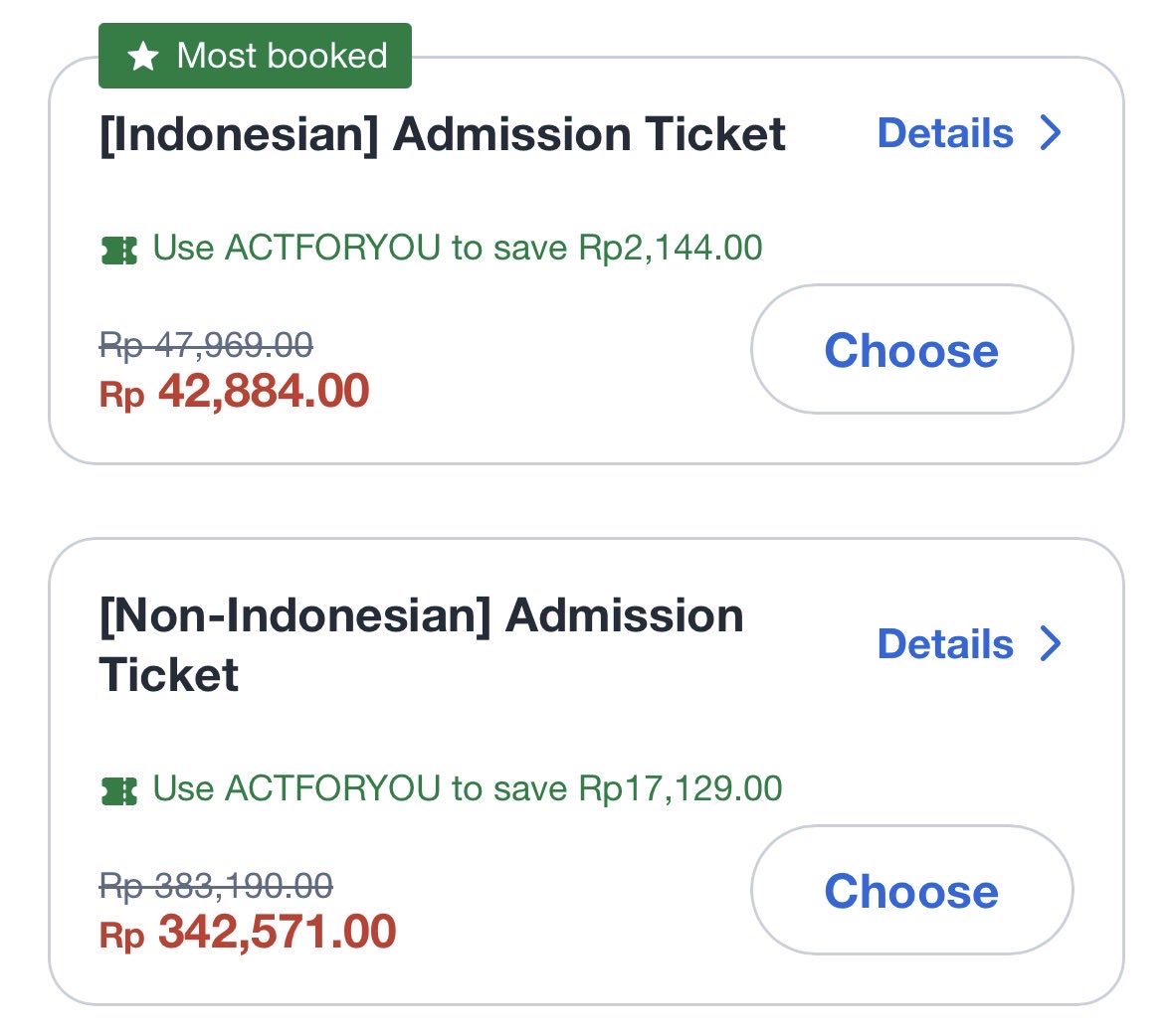 briwoonation's tweet photo. Nangissssss kesenjangan harga tiket😭 https://t.co/oSQqFK3sB1