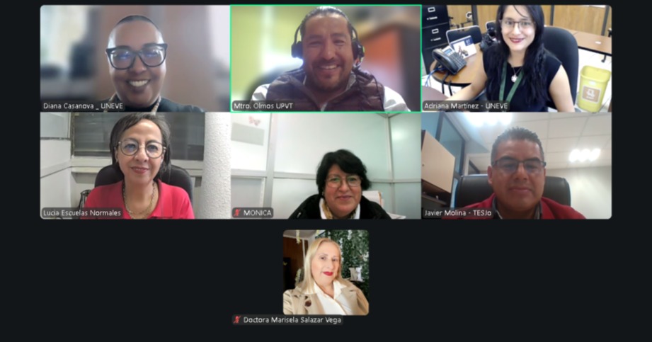 UPVToficial's tweet photo. Personal de la #UPVT participó en una reunión de trabajo del Grupo Técnico PROES, con la finalidad de colaborar en el Diseño y Construcción de la Metodología para el Programa Estatal de Educación Superior de nuestro #EdoMéx.
#ElPoderDeLaEducación
#SomosLobosBlancos #SomosUPVT https://t.co/lsbtLIIZCA