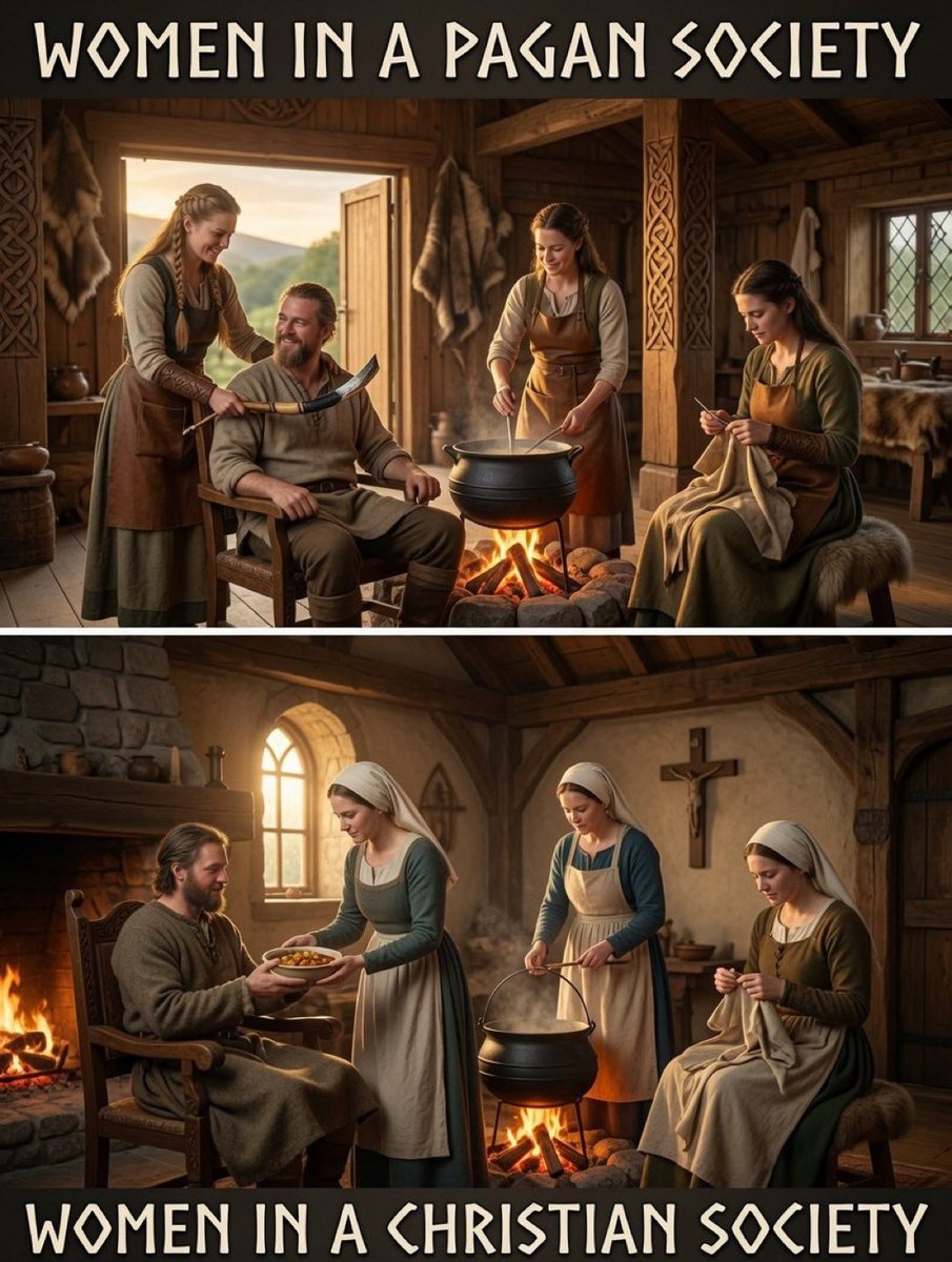 chaotichermes's tweet photo. It’s the same because both are in European societies.

Be pagan be Christian who cares.

We can figure that out later. https://t.co/6swOefcTST